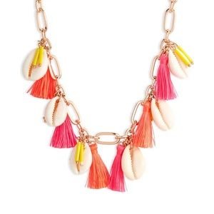 BP. Tassel And Shell Collar Necklace